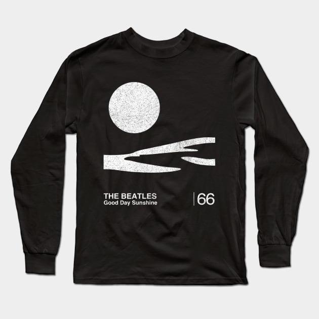 Good Day Sunshine / Minimalist Graphic Artwork Design Long Sleeve T-Shirt by saudade